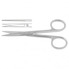Operating Scissor Straight - Sharp/Sharp Stainless Steel, 14.5 cm - 5 3/4"